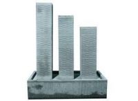 Triple Ripple Fountain - Charcoal